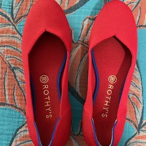 Rothy’s Flats - Size 9.5 - Scooter Red